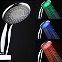 Contemporain plaquent 7 campouleurs main de douche LED