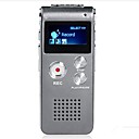 8G MP3 Digital Voice Recorder Argent