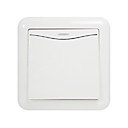 Mur Interrupteurs bascule Socket Decoration Blanc