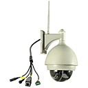 CCTV 720P dome PTZ IP sans fil WIFI carte SD de lappareil sous DDNS IR-CUT LED exterieur