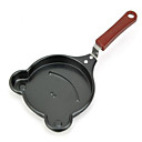 Grenouille en forme de fer Omelette Pan L14cm x H11cm x W15cm