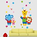 Frankie  Autocollants decoratifs pour enfants Cartoon DIY peut etre retire