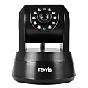 Tenvis IP robot3 Noir sans fil Camera IP 720P Dual Audio Night Vision avec la carte de TF APP libre.