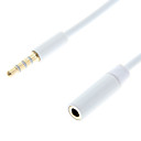 3.5mm male femelle cable audio stereo 100cm