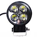 12W 4  3W 780LM 6500K White Light Led VTT travail de le de tache pour tout-terrain SUV Camion DC9-32V