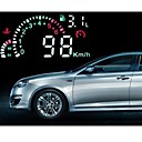 Car HUD LED verte Head Up Display avec OBD2 interface Plug and Play exces de vitesse Avertir systeme