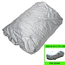 Resistant leau anti-poussiere anti-eraflure Car Cover - Argent Taille M