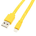 USB2.0 8 broches tisse cable 100cm jaune