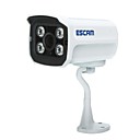 jour Escam brique qd300 h.264 double flux de 3.6mm  nuit camera etanche IP appuyer detection mobile