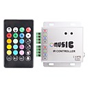 288W Telecommande IR RGB LED Strip Music Controller  12 ~ 24V 