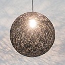 Mini Pendant L 1 Lumieres noire moderne Peinture Metal