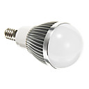 E14 5W 6000K 400LM 5730SMD fraiche ampoule blanche LED Globe  AC 85-265V 