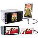 62 pouces 2DIN affichage APP lecteur DVD de voiture avec la radio Bluetooth GPS