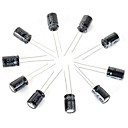 10V1000UF condensateurs electrolytiques - Noir 10 PCS