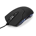 Haute performance optique filaire 6D Gaming Mouse 2000DPI avec la decoration LED