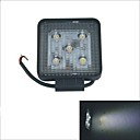 Carking Place 15W 6000K 5 LED lumiere blanche de voiture faisceau de tache Offroad travail Light-12V24V