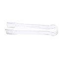 Transparent pince en plastique Set de6 L22cm x W7.5cm x H2.5cm