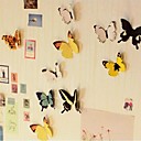Mur campouleur 3D de papillon autocollants