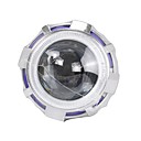 Merdia 2 HID 6000K 35W Bi Xenon objectif de projecteur w  ballast  Double Angel Eye pour la moto