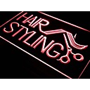 i517 Hair Styling Salon Cut Boutique Neon Light Enregistrez-vous