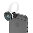 H8002 forme ronde Fish Eye amovible clip Objectif pour telephone portable