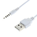 35 mm Fiche male USB Male Cable 80cm