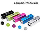 Mini Enceinte Portable USB FM Micro SDHC  TF Autres Coloris Disponibles