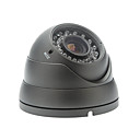 Lepreuve du vandalisme 700TVL Sony CCD 2.8-12mm Objectif Vari-focal 36 LED IR Camera dome etanche de vision nocturne