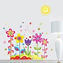 Frankie  Fleurs Plant DIY amovible Stickers muraux