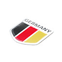 5  5cm drapeau de lAllemagne Modele allemand embleme aluminium voiture bricolage Sticker Decal