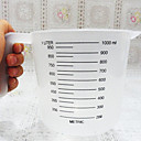 1L plastique Measuring Cup avec poignee L13cm x W13cm x H11.5cm