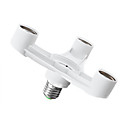 E27 3xE27 ampoules LED Socket Adapter