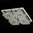 Moderne LED K9 cristal de plafond