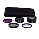 52mm 10pcs UV FLD CPL ND248 FILTRE Set pour Nikon D3100 D5000 D5100 Canon 450D 500D DSLR