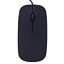 070 Wired Slim USB Mouse Noir