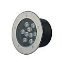 9 LED High Power  pur  Cool White Light Underground AC85-265V chauffent