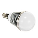 E14 5W 6000K 400LM 5730SMD fraiche ampoule blanche LED Globe  AC 85-265V 