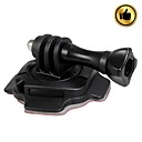 360 degres rotatif Casque Mount Set avec courbe de base pour Gopro Hero 3 321 Appareils photo Noir 360 degres rotatif Casque Mount Set avec courbe de base pour Gopro Hero 3 321 Appareils photo Noir