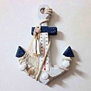 Style mediterraneen fer Anchor Thermometre Crochet Decoration