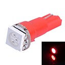 025 W T5 14LM 1x5050SMD LED rouge pour la voiture Indiquez tableau de bord Les Largeur 12V DC 1pcs