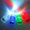 3pcs colores lumineux de doigt de laser diriges couleur aleatoire