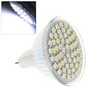 MR16 3w 270lm 6500k 60x3020smd lumiere blanche ampoule menee de tache fraiche  220-240v 