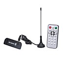 RTL2832U  R820T Mini DVB-T  DAB  FM  USB Dongle TV numerique avec telecommande  antenne Noir