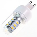 blanc chaud a mene lampoule G9 6w 15smd5730 2500-3500k 220v