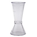 Plastic Measuring Cup  Coupe Double once  20cc  10cc 