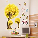 Fleurs Frankie  vegetales couches amovibles DIY autocollants de mur de pissenlit Fille 3D