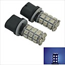 Carking12V 880 5050SMD 27LED Blue Light Car Rear Fog Light Bulb-2PCS