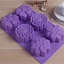 6 reseaux 3 fleur gateau de style de dessert savon  different silicone 28 e