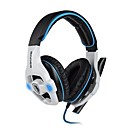 SADES SA903 surround 7.1 canaux de son professionnel Gaming Headset casque avec microphone pour PC Game Noir  Blanc