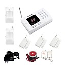 99 Zone RTPC fixe sans fil Home Security Auto Dial Systeme dalarme Zone Avec 3pcs capteur de porte  2pcs PIR